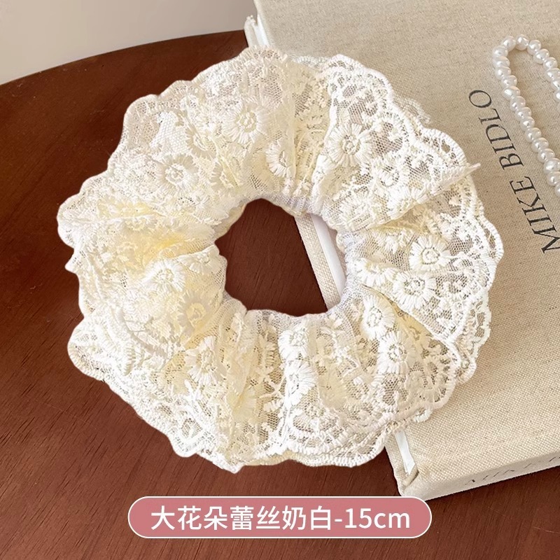 韩系高弹力高端扎头发发量少夏季大肠发圈批发猪大肠发圈复古简约|undefined