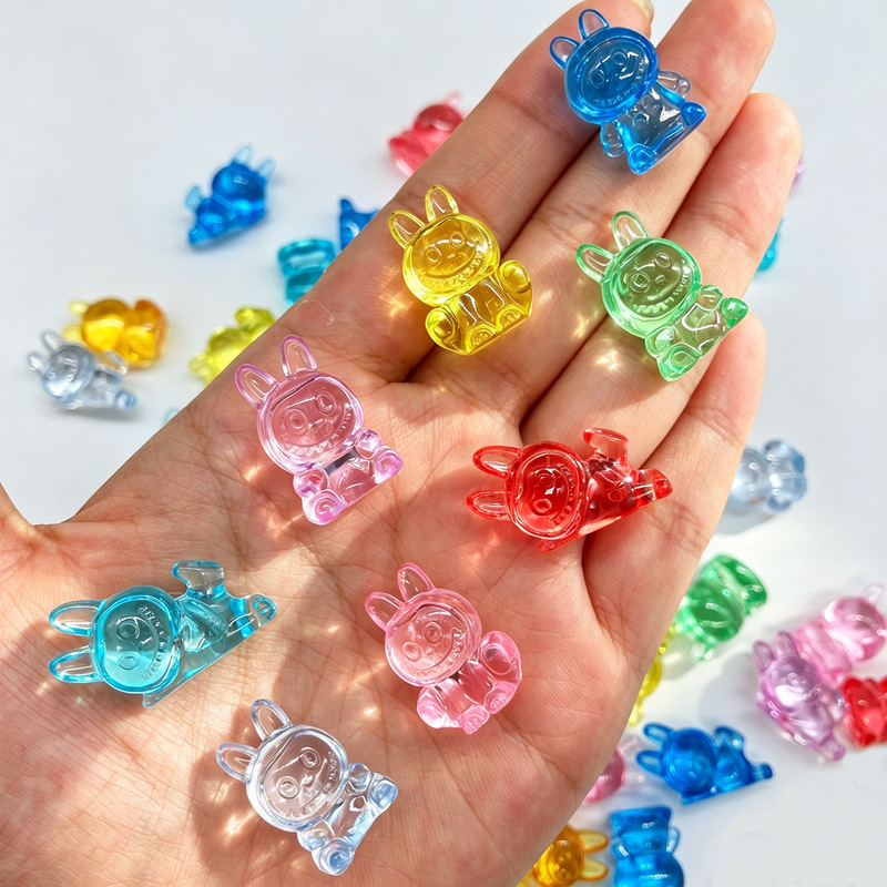 Popular Cute Mini Cute Panda Acrylic Crystal Little Cloth Ocean Animal Sea Lion Seahorse