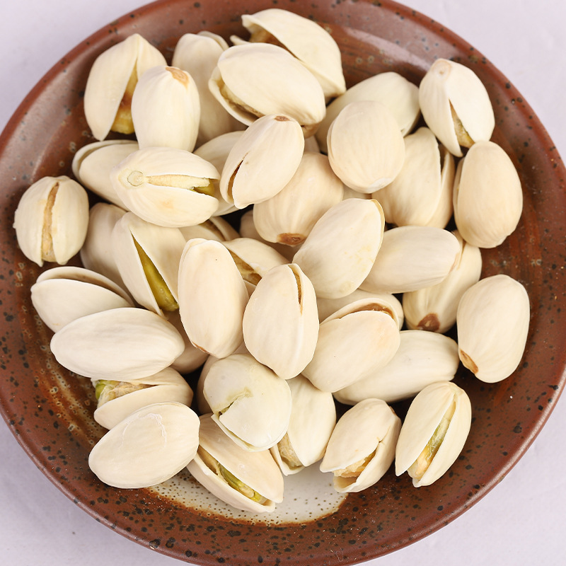 Factory Wholesale 80g Opened Large Granule Pistachios, Full Kernel, Pregnant Women Bag Snack Nuts Salt Roasted New Year Goods