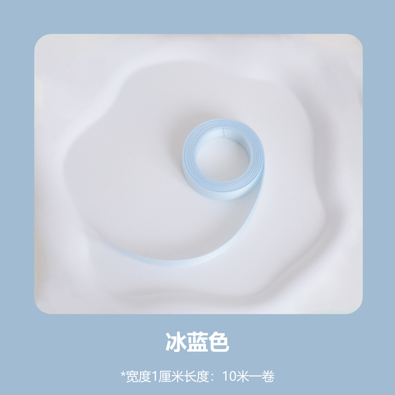 Cinta china del Día de San Valentín, cinta de algodón de poliéster mate de doble cara, lazo DM01, embalaje de flores, accesorios decorativos para ropa