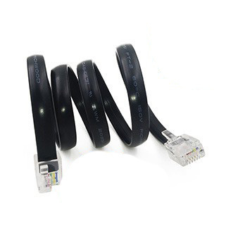 6-Core XT hebilla derecha cabeza de cristal línea telefónica 35cm 50cm compatible con Lego EV3 cable de datos lote