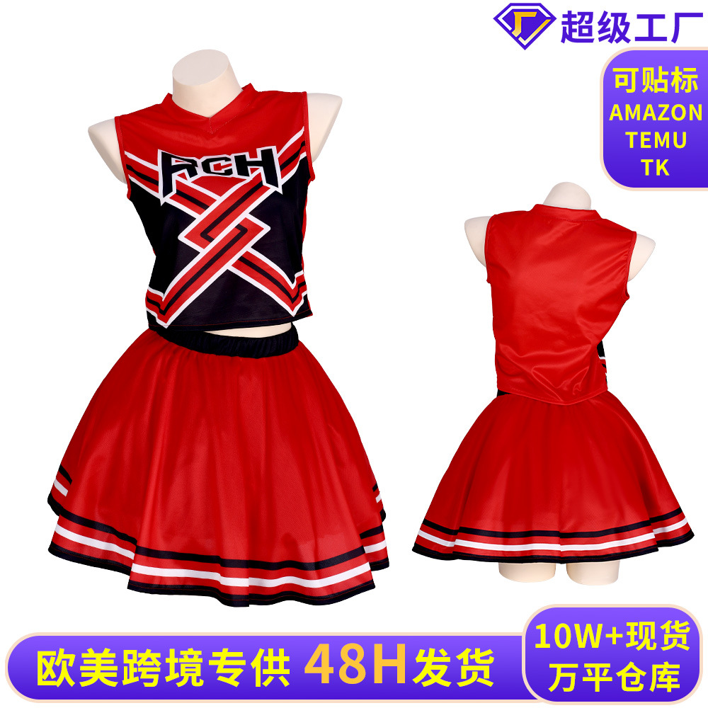 Bring It on Movie Y Charming Cosplay Beautiful Girl Cheerleader Uniform Competition Dance Performance
