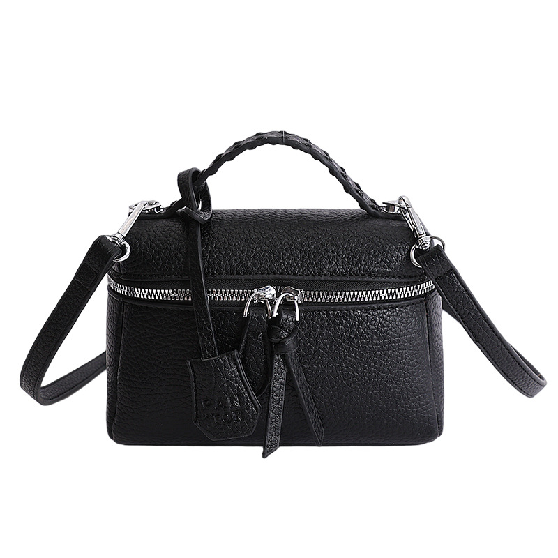 Bolso de mujer 2026 nueva tendencia texturizada bolso cuadrado transfronterizo simple versátil bolso retrógrado mochila de hombro