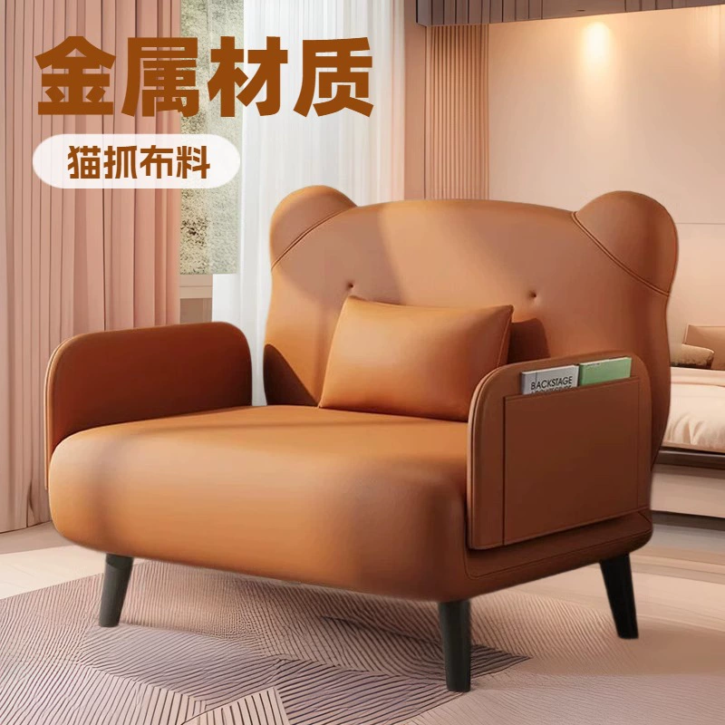 Одноместный двухместный простой складной диван-кровать небольшой спальный балкон гостиная Раскладная кровать