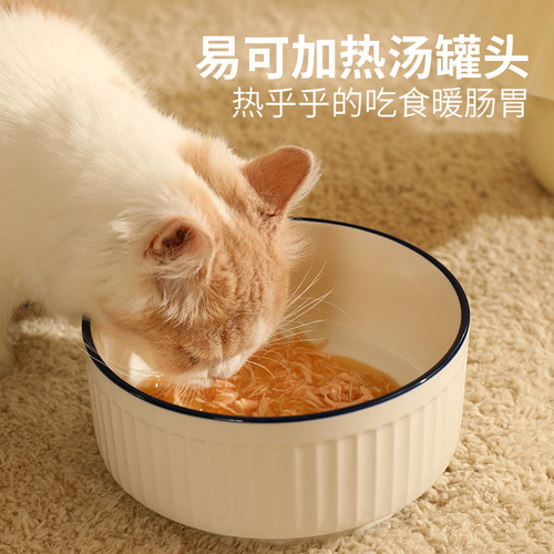 Pet Heating Thermostatic Bowl Intelligent Automatic Heating and Insulation Cat and Dog Anti-dry Boiling Water Dispenser Ceramic Bowl Wholesale