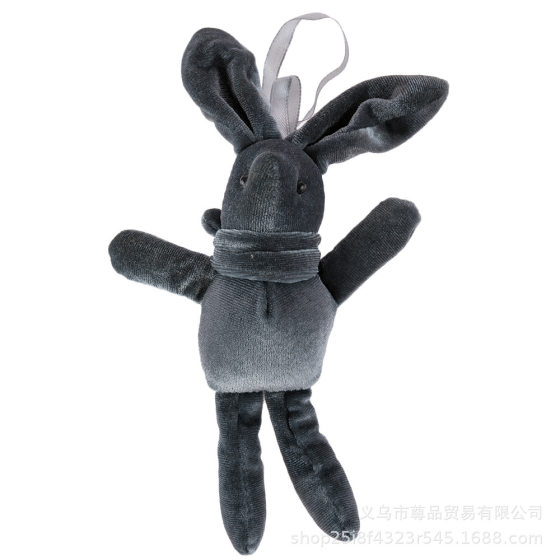 Wishing Rabbit Doll Korean Velvet Plush Toy Velvet Rabbit Pendant New Year Christmas Gift Gift Box Accessories Doll