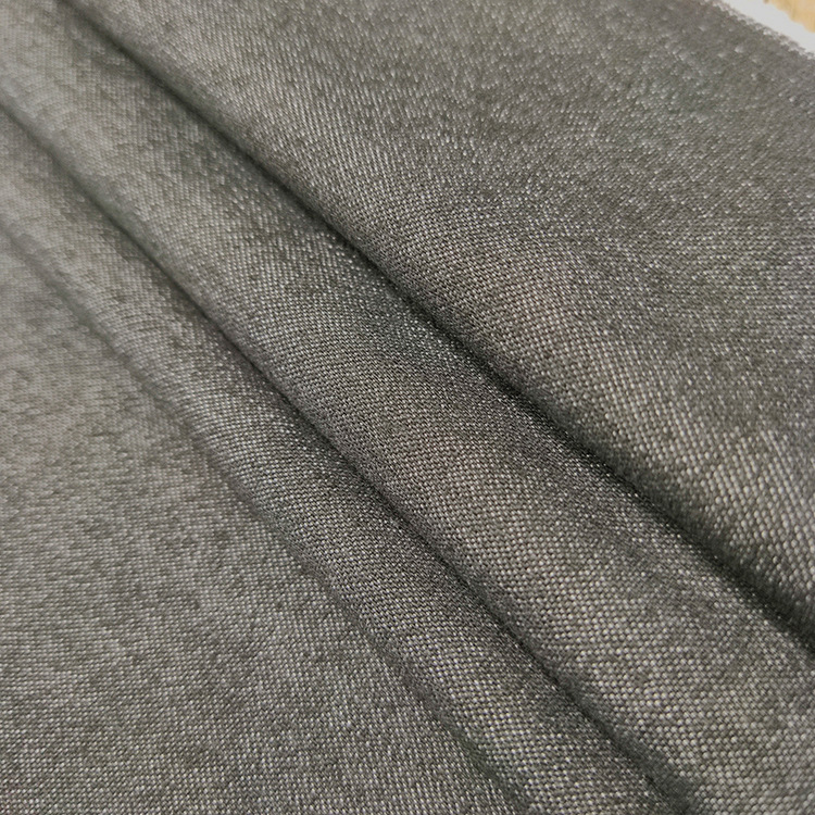 Tejido de poliéster de alta calidad 215gsm estirable imitación de denim