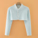 Autumn and winter colored cotton long sleeve moon shoulder pad sleeping cold warm office shoulder pad neck waistcoat pregnant women postpartum shawl