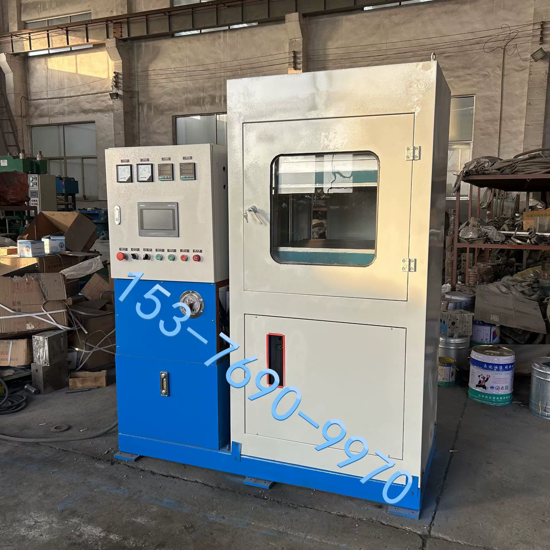 25T 实验室小型全自动硫化仪 橡胶平板硫化机 模压硫化成型机