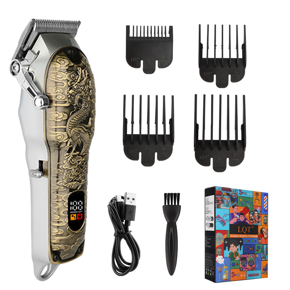 Cortapelos eléctricos especiales para peluquería, cabezal de aceite universal de alta potencia, cortapelos eléctricos, afeitadora calvo doméstica, cortapelos eléctricos