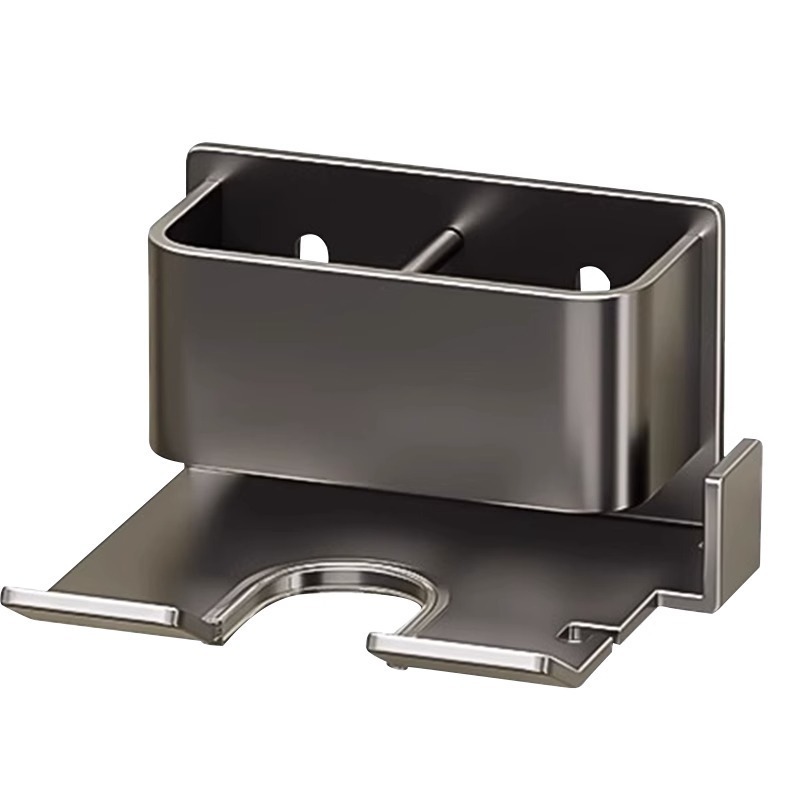 Estante de secador de pelo Dyson Estante de almacenamiento de baño sin perforación Estante de almacenamiento de baño Peine Pasta de dientes Estante de afeitar