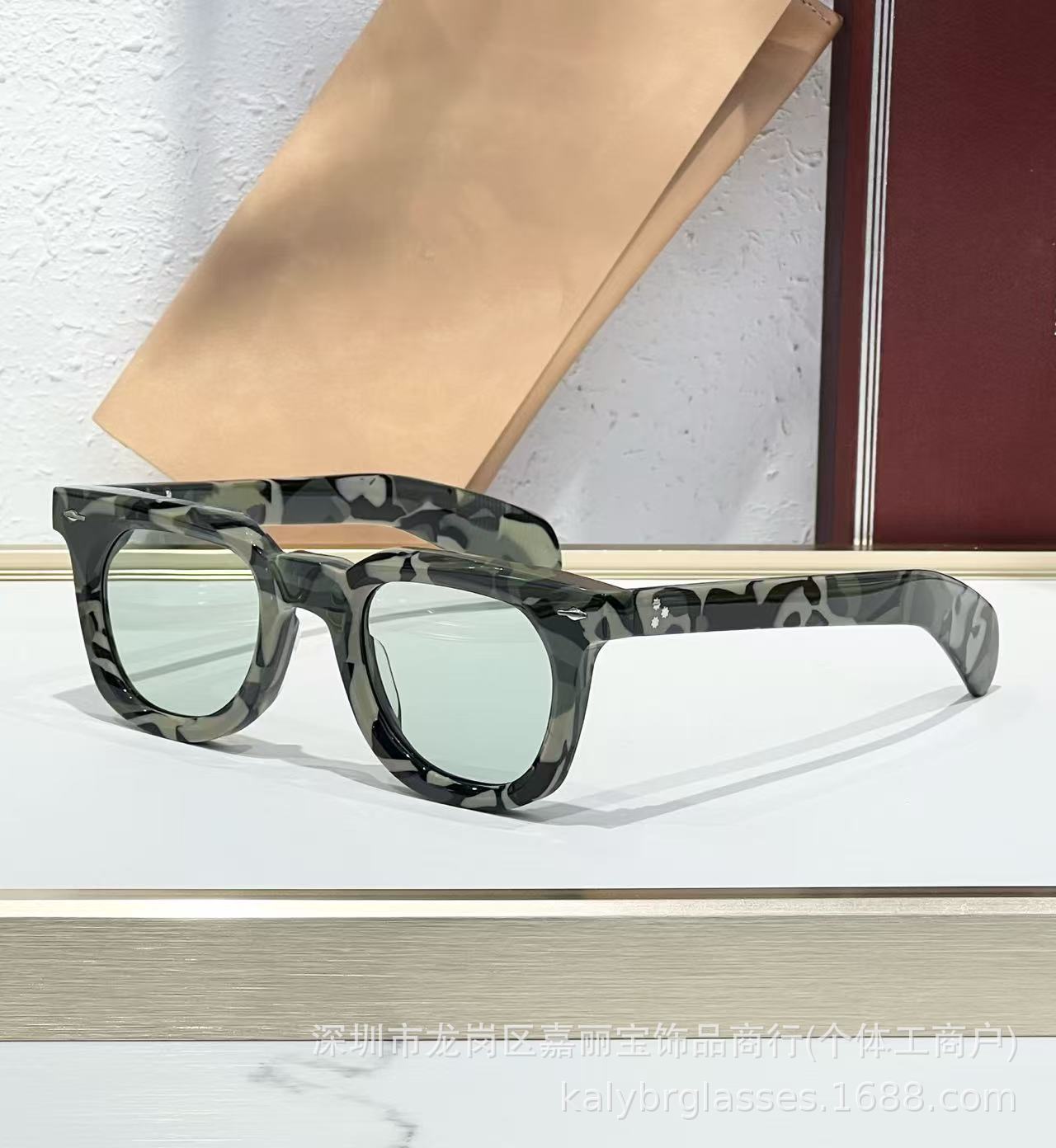 위장 프레임 라이트 그린 필름