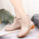 Rain Boots Women's Low-tube Non-slip Kitchen Women's Labor Protection Rain Boots Short-tube Fashion Water Shoes with Beef Sole Wear-resistant Adult Water Shoes