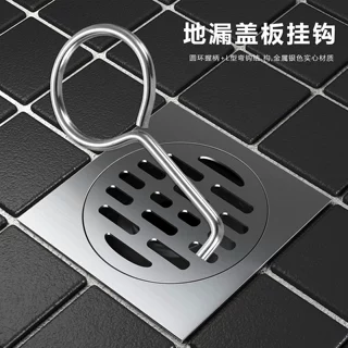 304不锈钢卫生间地漏挂钩家用厨房过滤网挂钩下水道开盖挂钩现货