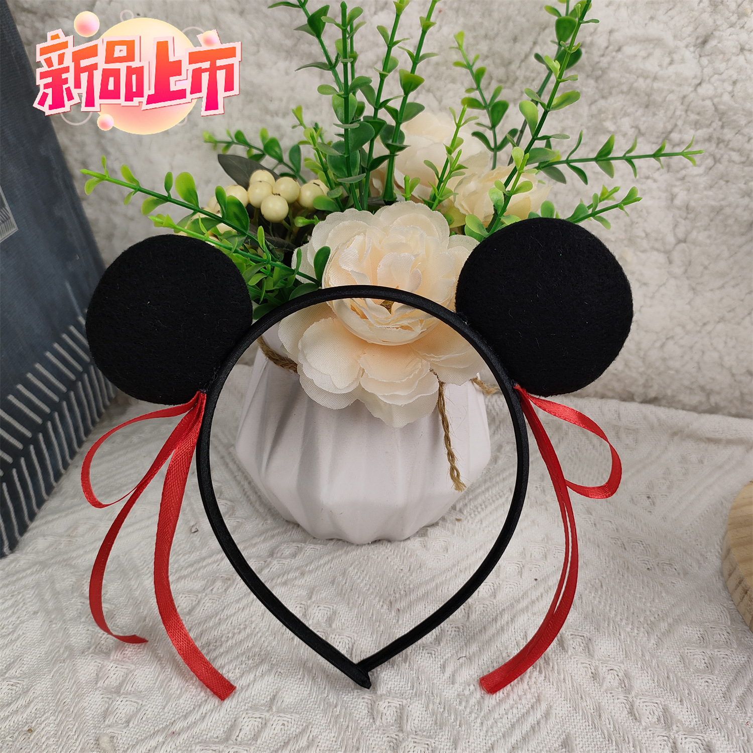 Nezha con el estilo antiguo cabello de cabello cuerdas de dibujos animados cabello lindos para niños Hanfu ornamentación de cabello bolas de cabeza de cabello