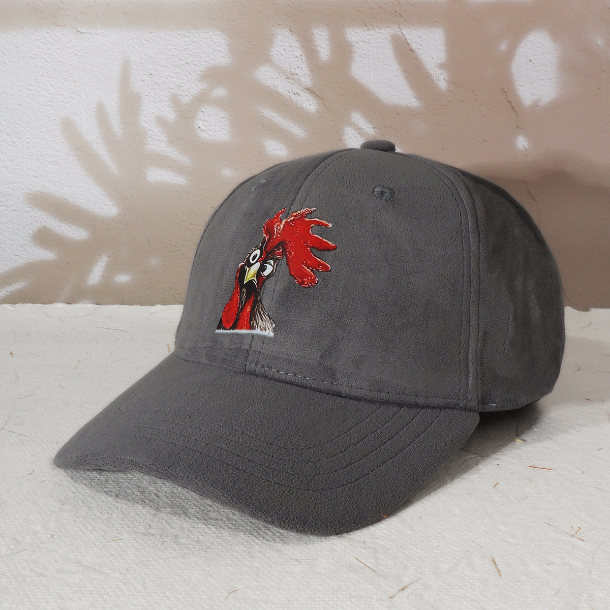 Unisex Men's and women's four seasons casual trend cute chicken print baseball cap fashion high quality sunscreen hat_voghion.com