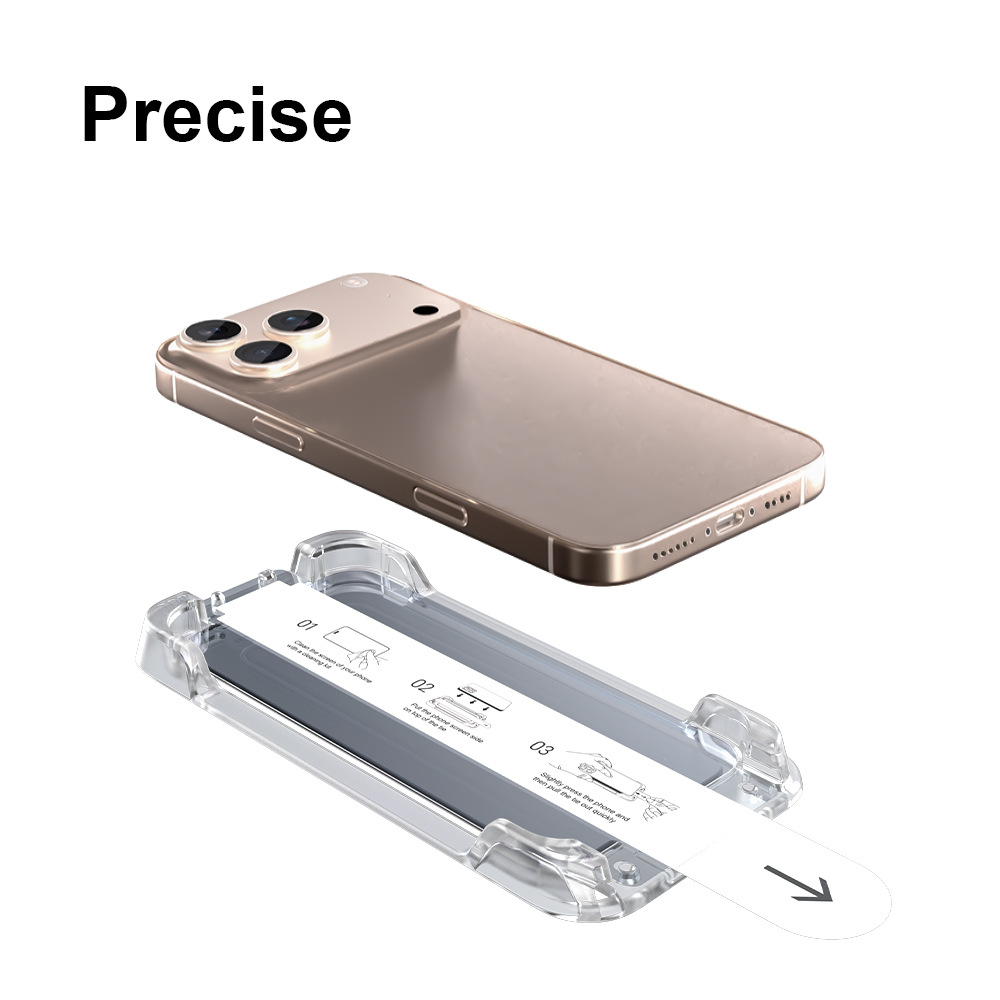 适用苹果iPhone17底座抽拉贴膜器Pro高清Air防蓝光pax防窥