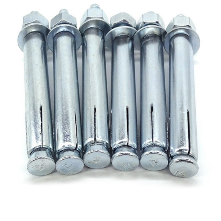 生产热镀锌碳钢金属膨胀螺丝膨胀管螺栓M6-M24