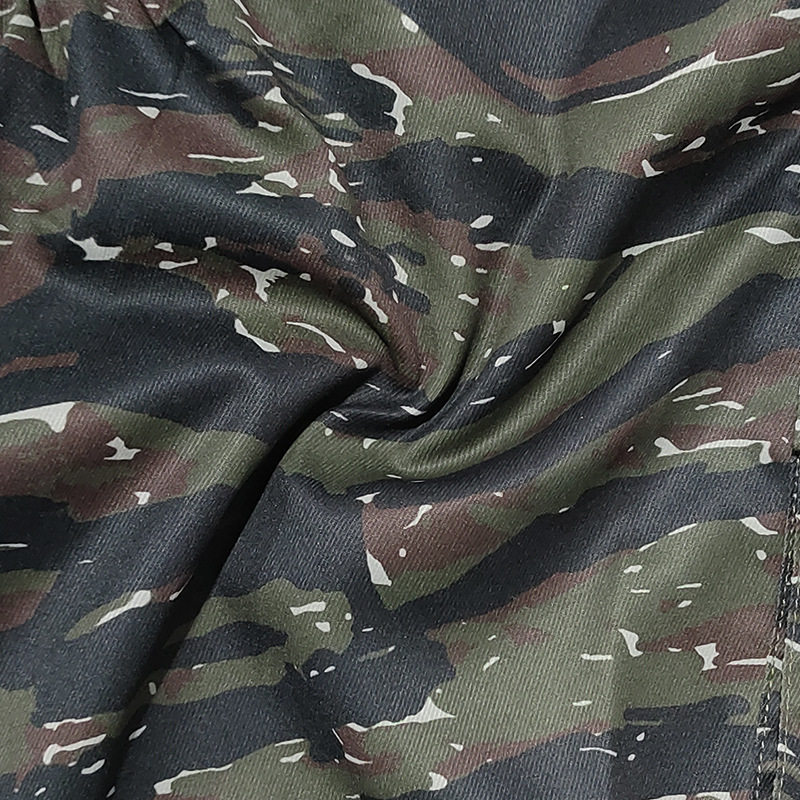 Herrenbekleidung Gewebte Stoffhose mit Kordelzug und mehreren Taschen, einfarbig, lässige Arbeitshose_voghion.com