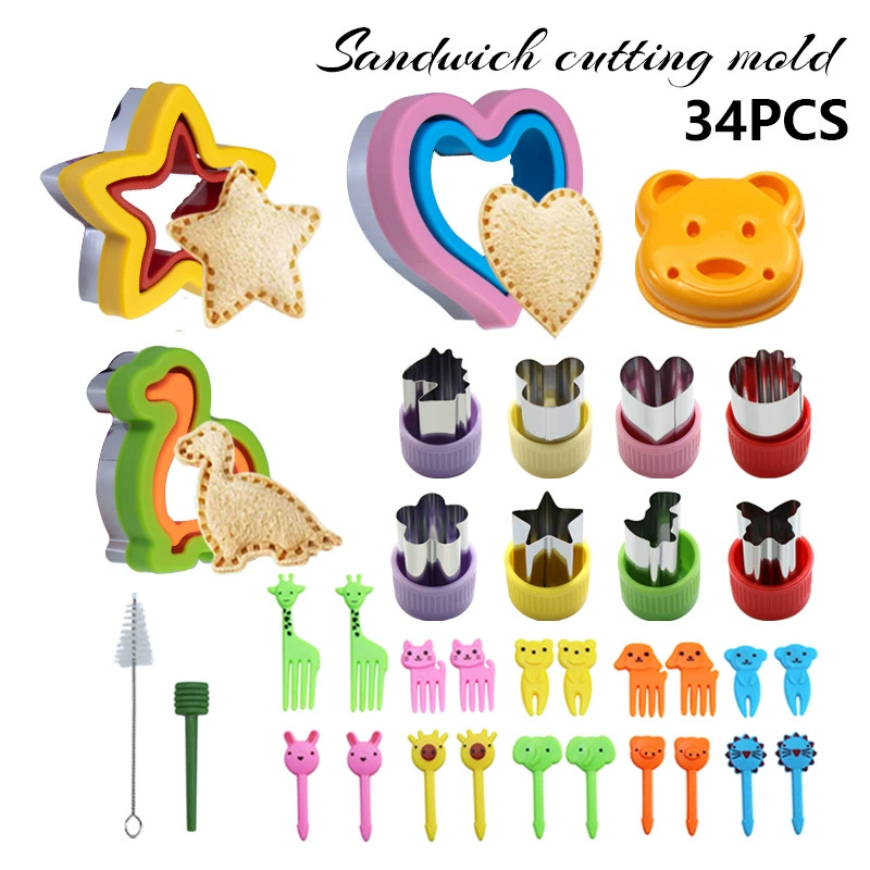 Mold, tape, cartoon set, Amazon, 34 pieces