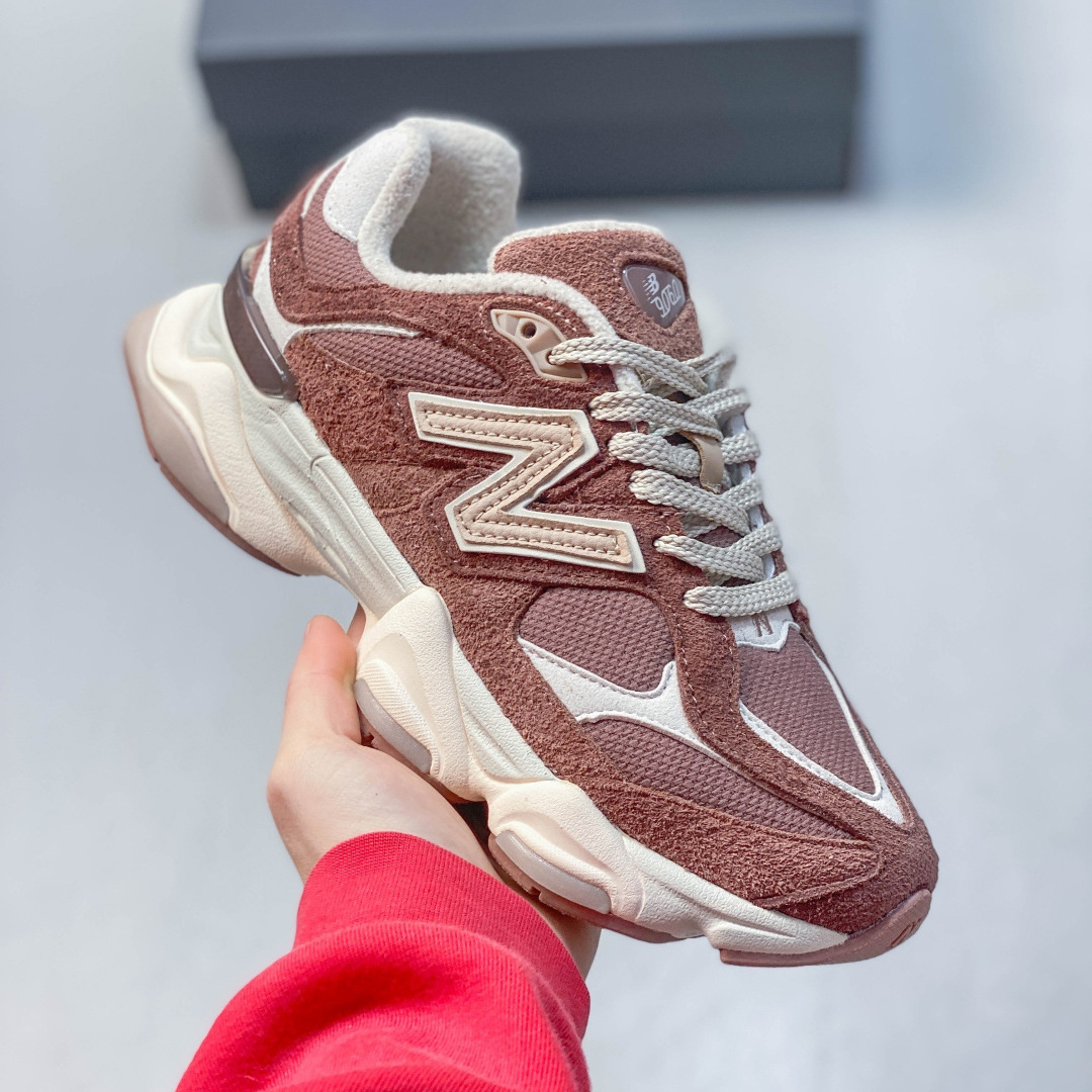 Pure original NB9060 retrógrado zapatos de zapatos de papá cómodos de amortiguación universal para hombres y mujeres zapatos deportivos de viaje y ocio