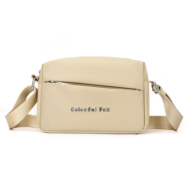 Colorful Fox new crossbody for women, simple multi-layer shoulder ba, fashionable and casual horizontal mobile phone_voghion.com