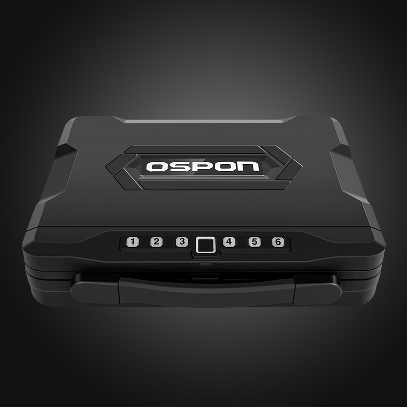Portable Pistol Safe Semiconductor Fingerprint Smart Storage Box Valuables Safe Password Safe