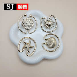 合金金属胸前连接扣流行时尚内衣泳衣比基尼服装箱包辅料扣子批发