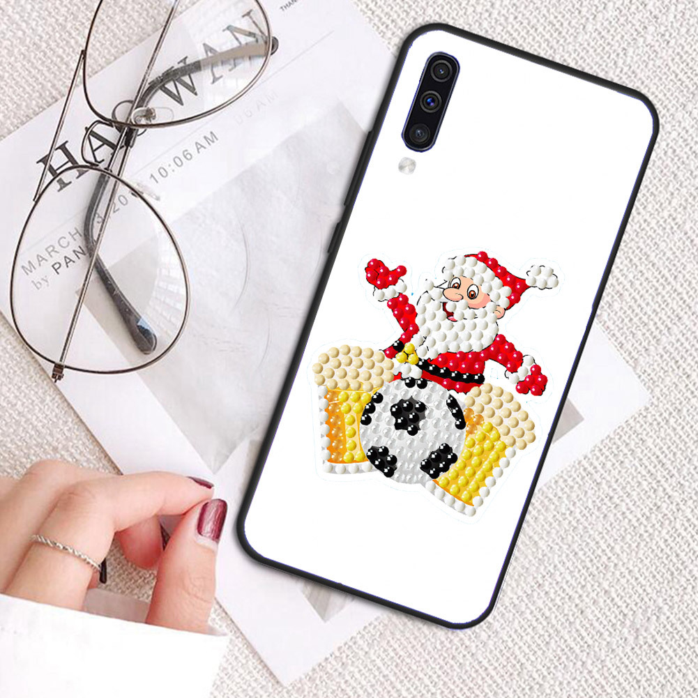 Venta caliente Fútbol de Navidad Aficiones Pintura de diamantes Pegatinas al azar Pegatinas de pared de bricolaje Pegatinas hechas a mano para niños Diamantes redondos decorativos