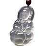 Pendant, Tieguanyin tea, protective amulet, buckle, natural ore jade, necklace, ice imitation, wholesale