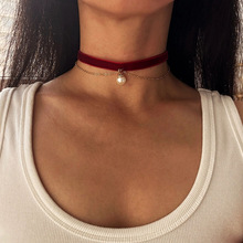 ��ɫ˿�������׹����O�������� ë��˿��choker��������������Ʒ