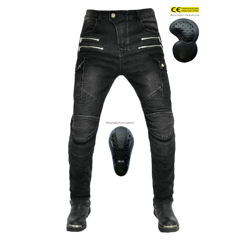 Loong biker motocicleta Vaqueros vintage Militar verde locomotora montar Pantalones fausible