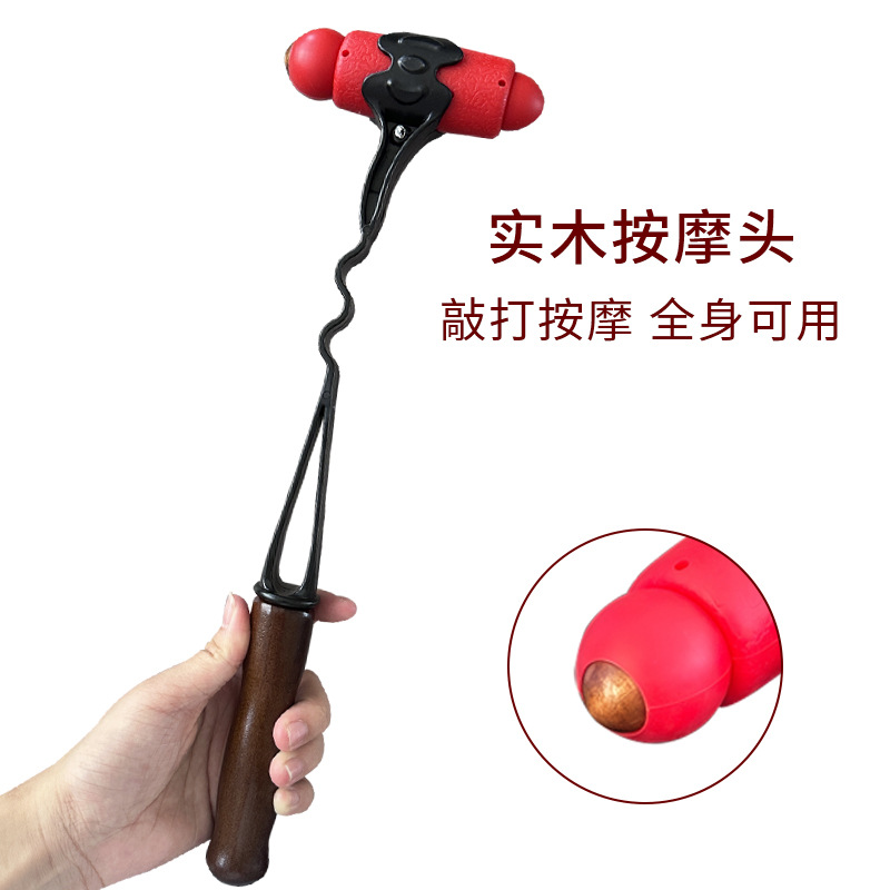 火柴棒养生槌加长版仿硅胶保健锤穴位按摩捶胆经络拍敲打按摩捶