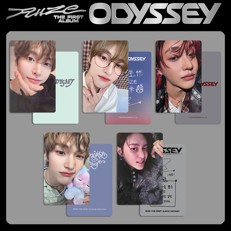 RIIZE拉椅子周边个人小卡 ODYSSEY特典小卡 签售小卡随机卡BRIIZE|undefined