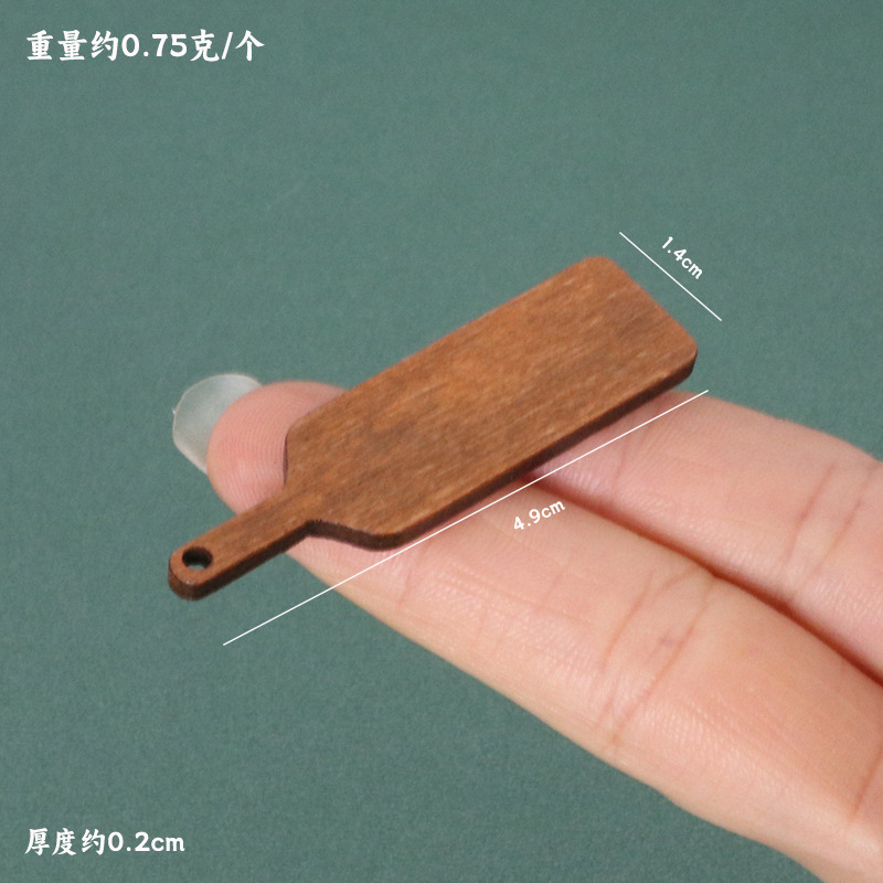 DOLLHOUSE ミニチュアトレイシリーズ シンプルな収納ディナープレート ドールハウス キッチンシーン モデルアクセサリー 装飾品|undefined
