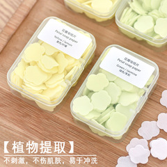 Travel portable soap flakes, children's hand washing soap paper, disposable hand sanitizer, travel ready