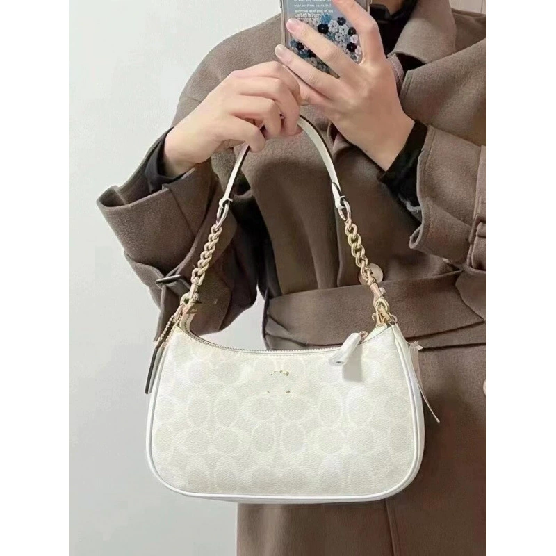 Высококачественная версия той же модели от фабрики Guangzhou Yujuan Leather Goods Firm, новая сумка Teri Crescent для подмышки Kou, европейский стиль 2025