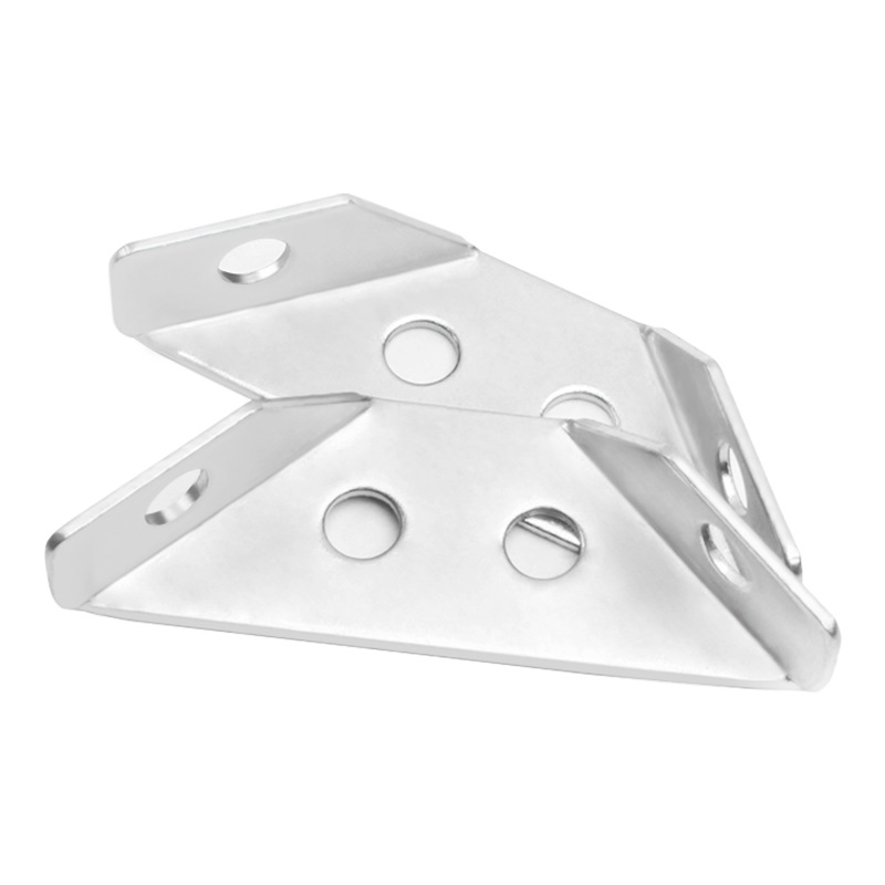 Thickened Galvanized Multi-Functional Three-Sided Fixed Corner Code Cabinet Trapezoidal Wall Cabinet Corner Support Hanging Corner Hanging Code Layer Corner Code