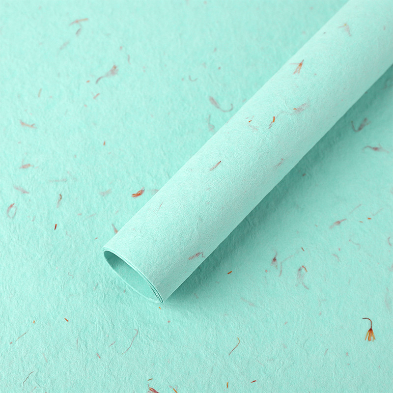 Nuevo papel de pétalo desmenuzado, papel de estilo, papel de embalaje de ramo, papel de embalaje de flores de alta calidad, papel Dongba, papel floral, lote