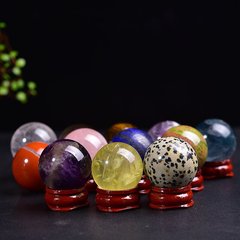 メーカーは天然水晶玉水晶原石を卸売りして、ボールを磨きます。
