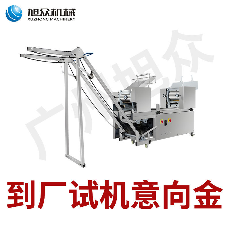 Máquina de fideos circular Xuzhong de imitación comercial de la línea de producción de fideos automáticos de acero inoxidable de cara ancha image 7
