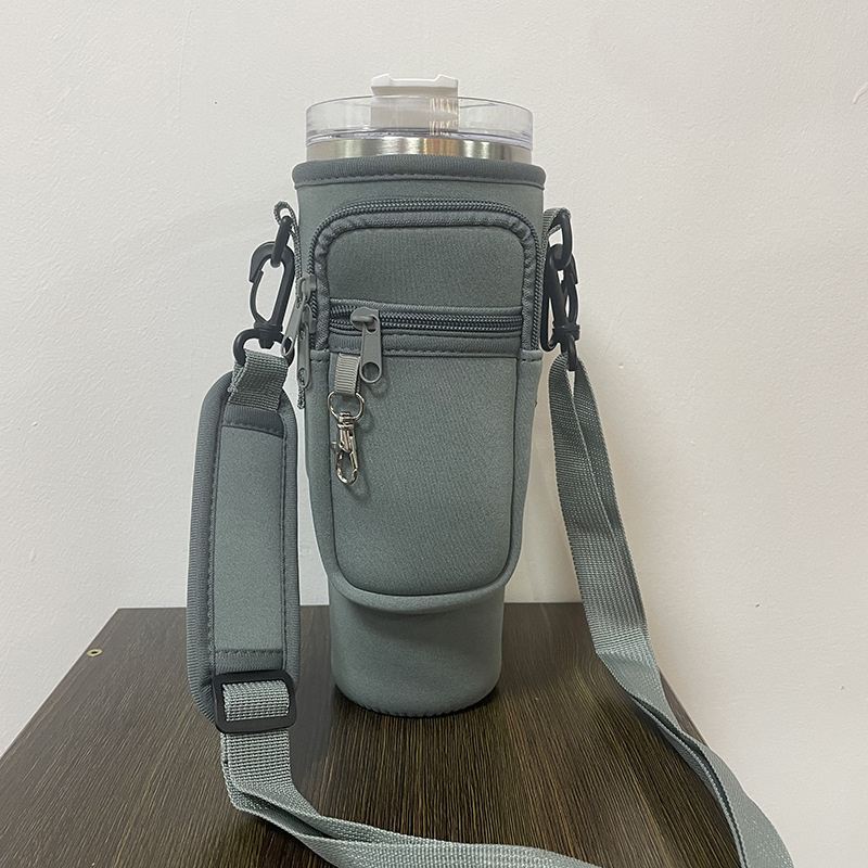 现货40oz冰霸杯套史丹利潜水料杯套带提手斯坦利袋车载保温杯套|undefined