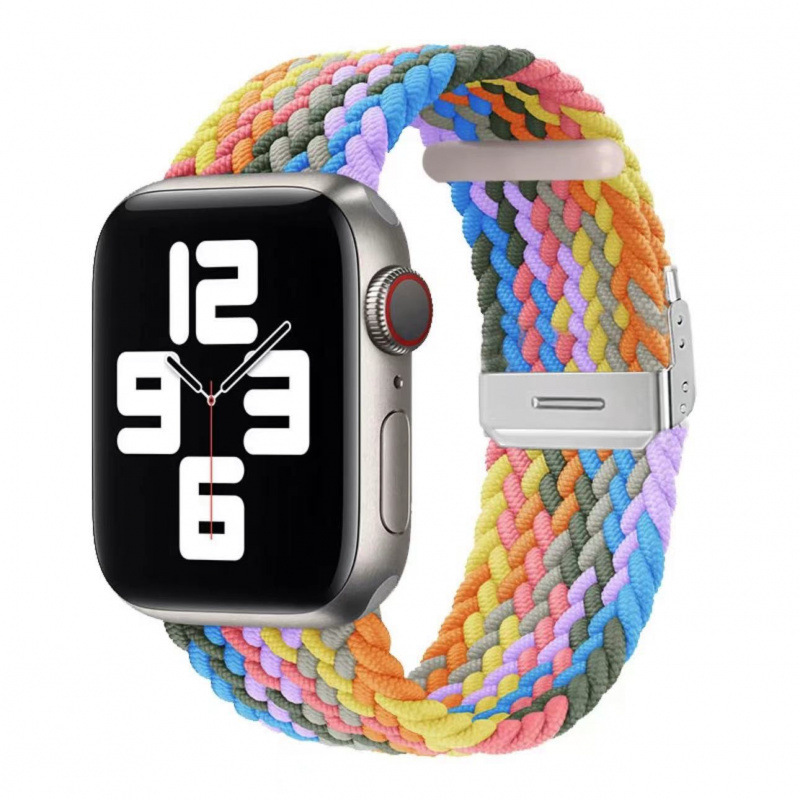 16g Weight Watch Strap Classification Nylon Material Grain Pattern Casual Style Casual Grain Watch Strap 15