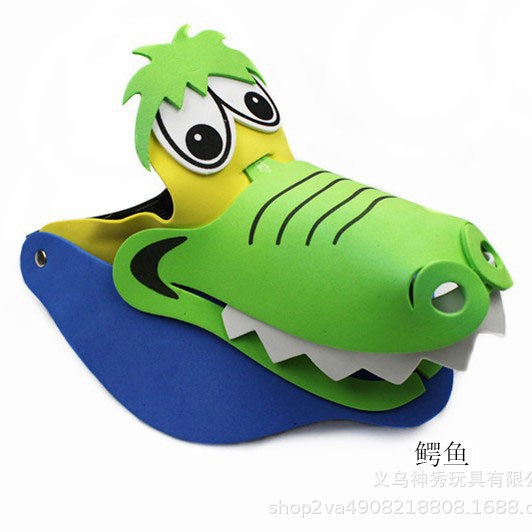 Día del niño Eva sombrero para el sol actividades entre padres e hijos dibujos animados animal tocado doce tocado del zodiaco