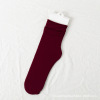 Velvet swan, Japanese summer thin knee socks, mid-length, Korean style