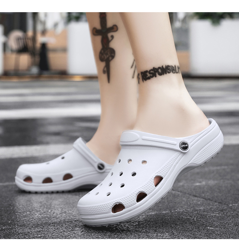 Mens Slippers Comfy Memory Foam Men Slippers with Rubber Sole Indoor Outdoor Anti Slip Shoes_voghion.com