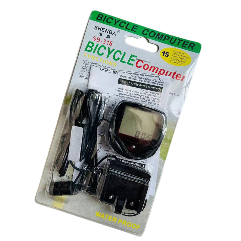 Mountain Bike Meter Wired Luminous Riding Speed Meter Odometer Smart HD Chinese Speedometer Set Mountain Bike Meter Wired Luminous Riding Speed Meter Odometer Smart HD Chinese Speedometer Set