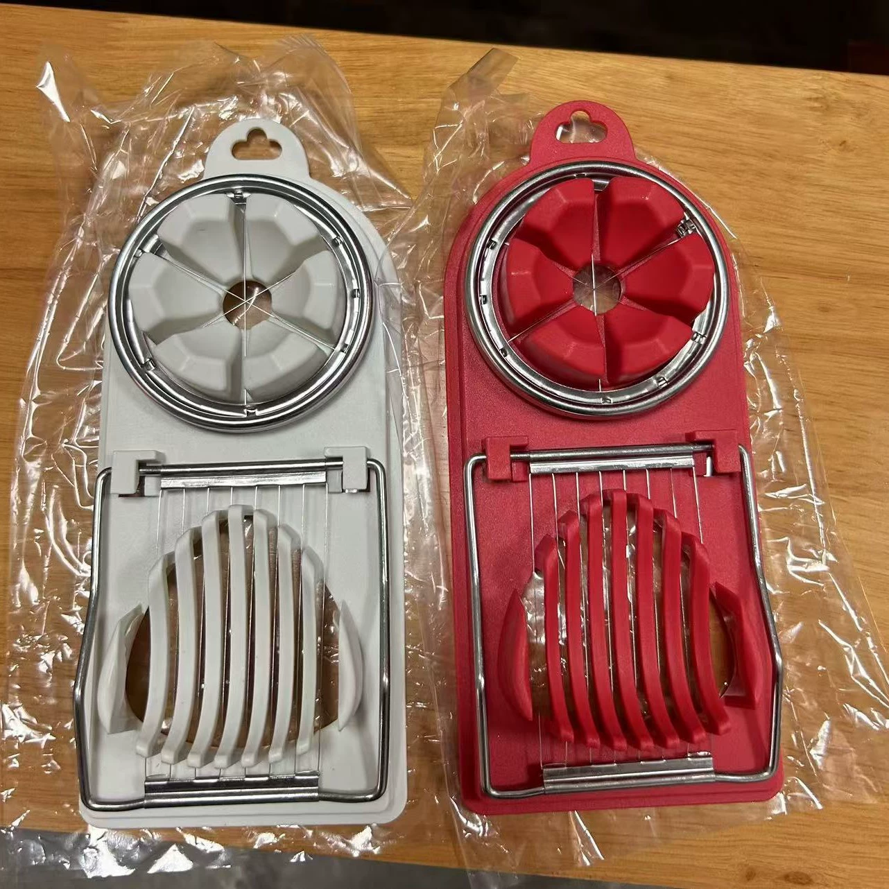 Egg slicer Household Stainless Steel Egger Two Blossom Eggs Cut the Egg Egg Arter