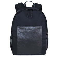 菠萝叶纤维双肩包水洗尼龙复合再生背包生物降解环保皮革书包定制