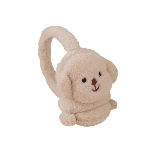 Winter and Autumn Fuzzy Warm Ear Muffs Cute Cartoon Ear Covers Cold Protection Ear Guards for Dogs Headwear